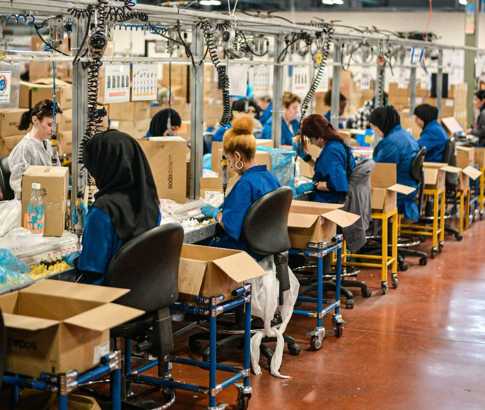 manufacturing workers